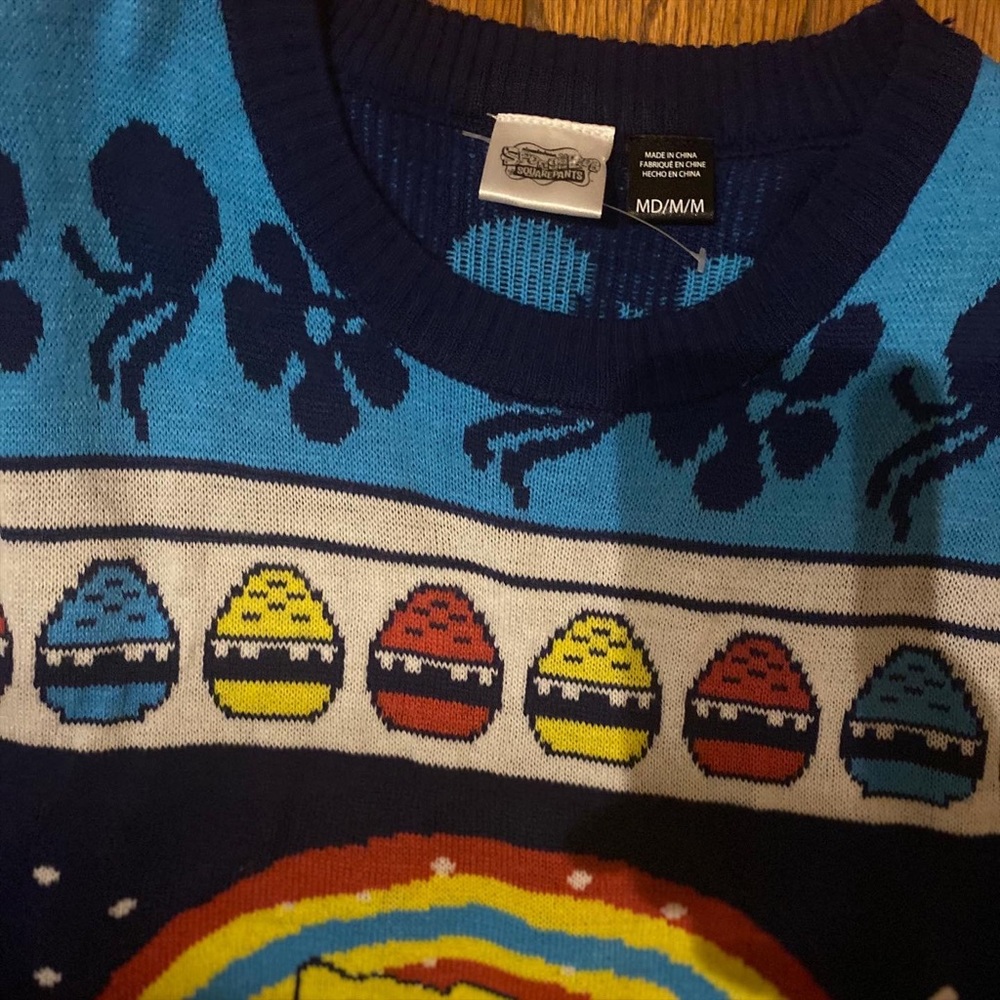 Sponge bob sweater